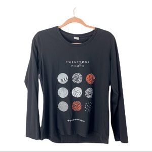 C Label Long Sleeve Twenty-One Pilots Blurry Face